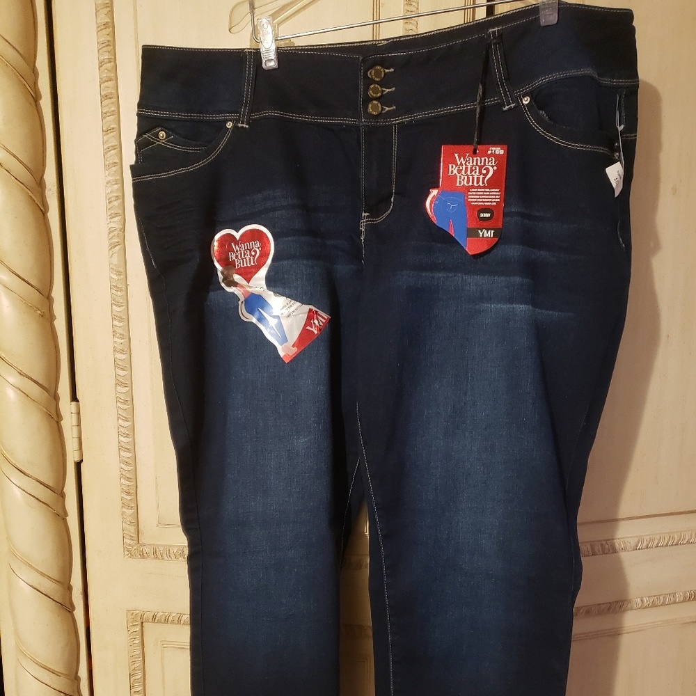 Women's Trendy Plus High Waist Jeans